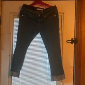 Junior Girls No Boundaries crop pants size 11